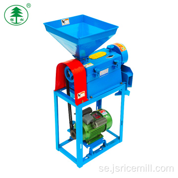 Jordbruksmaskinpris Mini Rice Mill Machine